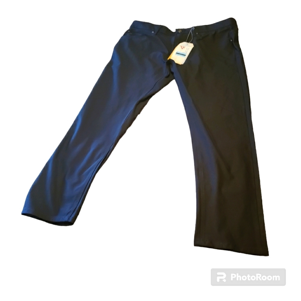 Pants Tech Performance Slim Fit Dark Blue TAILOR VINTAGE New Canaan (38X30)